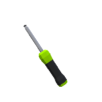 Green screwdriver