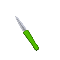 Green penknife