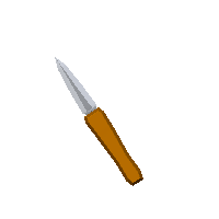 Orange penknife