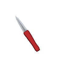 Red penknife