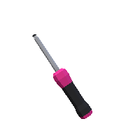 Pink screwdriver