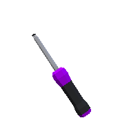 Purple screwdriver