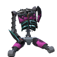 Pink emerald armor