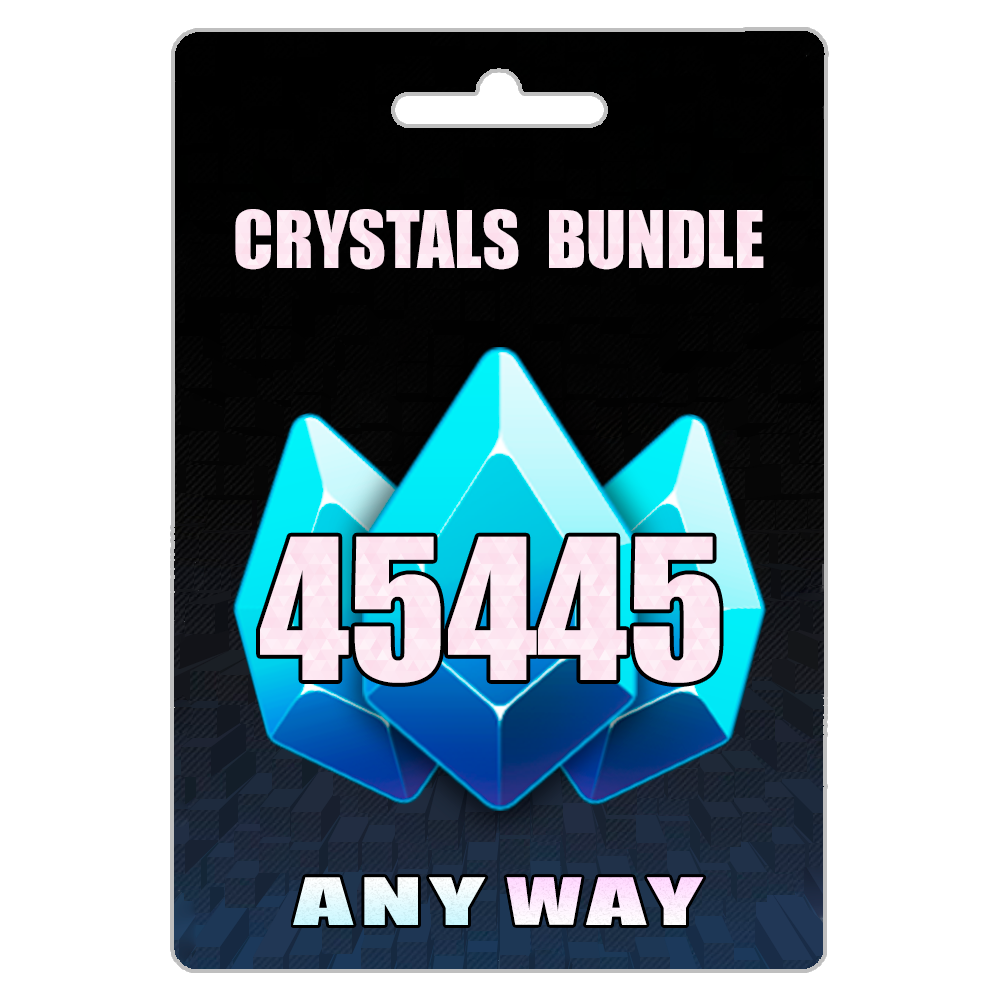 Blue crystal x45445