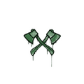 Sealed Graffiti | X-Axes (Jungle Green) image 120x120