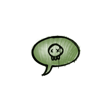 Sealed Graffiti | Death Sentence (Battle Green) image 360x360
