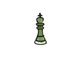 Запечатанный граффити | Шахматный король (Боевой зелёный)
