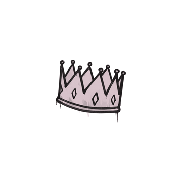 Sealed Graffiti | King Me (War Pig Pink) image 360x360