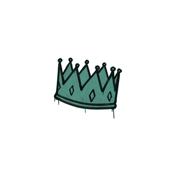 Sealed Graffiti | King Me (Frog Green) image 360x360
