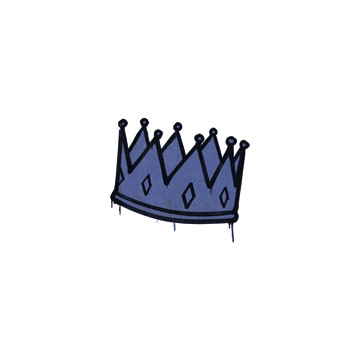 Sealed Graffiti | King Me (SWAT Blue) image 360x360