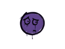 Sealed Graffiti | Worry (Monster Purple)