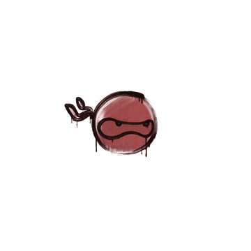 Sealed Graffiti | Ninja (Blood Red) image 360x360