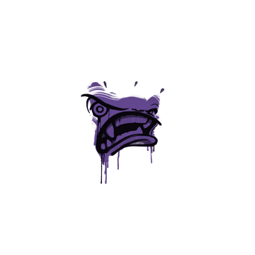 Sealed Graffiti | Rage Mode (Monster Purple) image 360x360