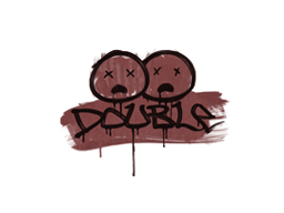 Graffiti | Double (Brick Red)