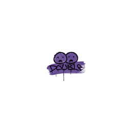 Sealed Graffiti | Double (Monster Purple)