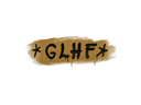 Sealed Graffiti | GLHF (Desert Amber)