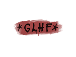 Graffiti | GLHF (Blood Red)