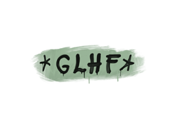 Sealed Graffiti | GLHF (Cash Green)