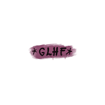 Sealed Graffiti | GLHF (Princess Pink) image 360x360