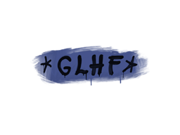 Graffiti | GLHF (SWAT Blue)