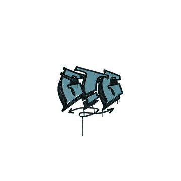 Sealed Graffiti | GTG (Wire Blue) image 360x360