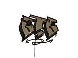 Sealed Graffiti | GTG (Dust Brown)