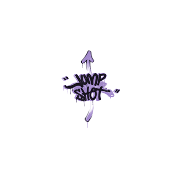 Sealed Graffiti | Jump Shot (Violent Violet) image 360x360