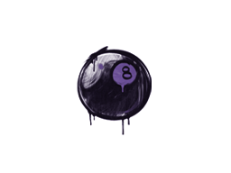 Graffiti | 8-Ball (Monster Purple)