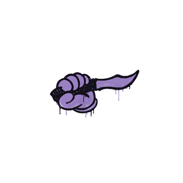 Sealed Graffiti | Backstab (Violent Violet) image 360x360