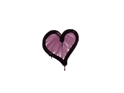 Graffiti | Heart (Princess Pink)