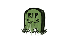 Sealed Graffiti | Tombstone