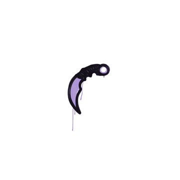 Sealed Graffiti | Karambit (Violent Violet) image 360x360