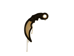 Graffiti | Karambit (Desert Amber)