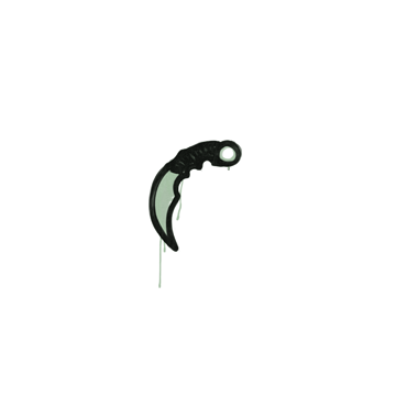 Sealed Graffiti | Karambit (Cash Green) image 360x360