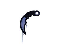 Graffiti | Karambit (SWAT Blue)