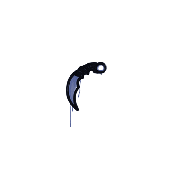 Sealed Graffiti | Karambit (SWAT Blue) image 360x360