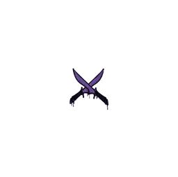 Sealed Graffiti | X-Knives (Monster Purple)