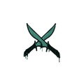 Sealed Graffiti | X-Knives (Frog Green) image 120x120