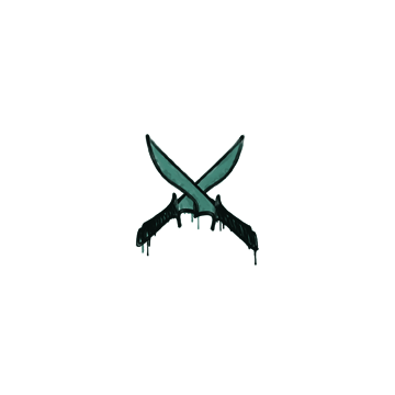 Sealed Graffiti | X-Knives (Frog Green) image 360x360