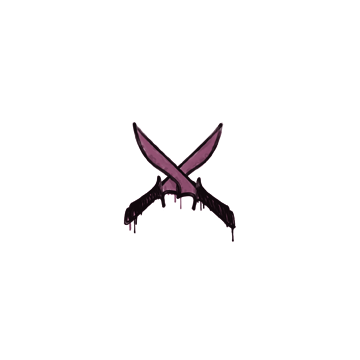 Sealed Graffiti | X-Knives (Princess Pink) image 360x360
