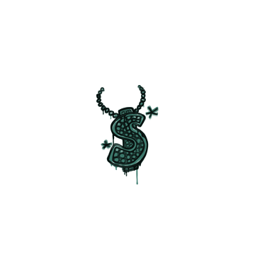 Sealed Graffiti | Bling (Frog Green) image 360x360