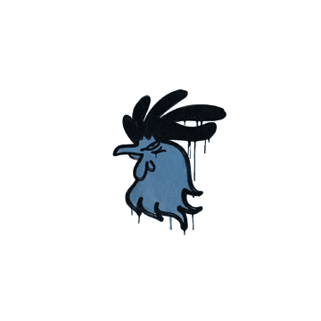Sealed Graffiti | Cocky (Monarch Blue) image 360x360
