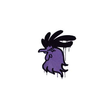 Sealed Graffiti | Cocky (Monster Purple) image 360x360