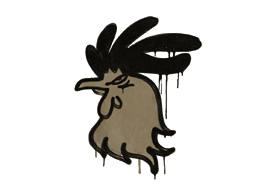 Graffiti | Cocky (Dust Brown)