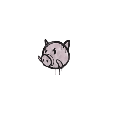 Sealed Graffiti | Piggles (War Pig Pink) image 360x360