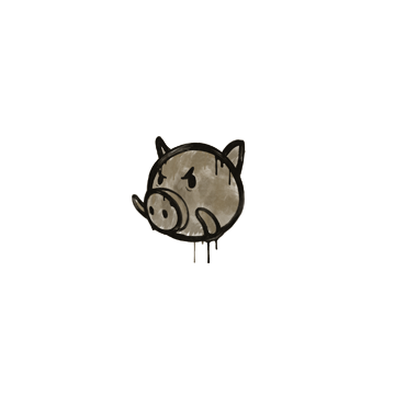 Sealed Graffiti | Piggles (Dust Brown) image 360x360