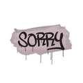 Sealed Graffiti | Sorry (War Pig Pink) image 120x120