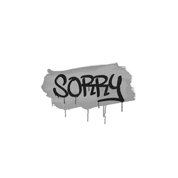 Sealed Graffiti | Sorry (Shark White) image 360x360