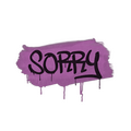 Sealed Graffiti | Sorry (Bazooka Pink) image 120x120