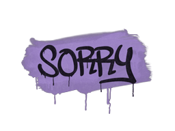 Запечатанный граффити | Прости (Жестокий фиолетовый)
